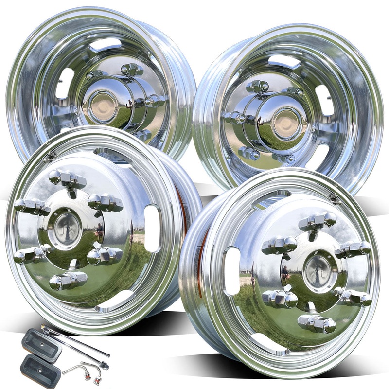 16×5.5 Alcoa Sprinter 3500 Dura-Bright Evo 4 Wheel Package