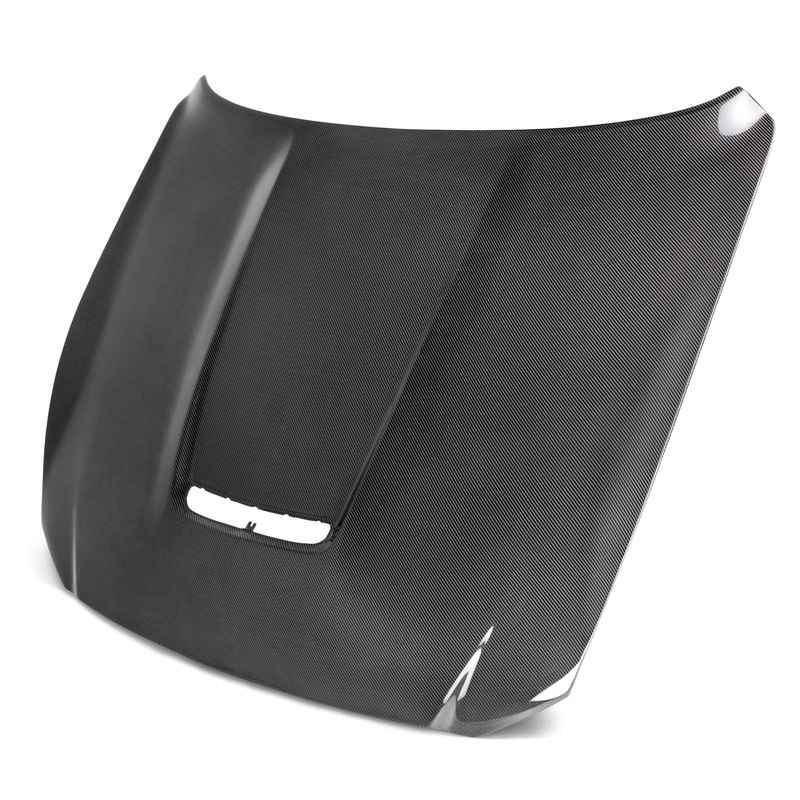 2015 – 2020 Mustang Shelby GT350 Double Sided Carbon Fiber Hood