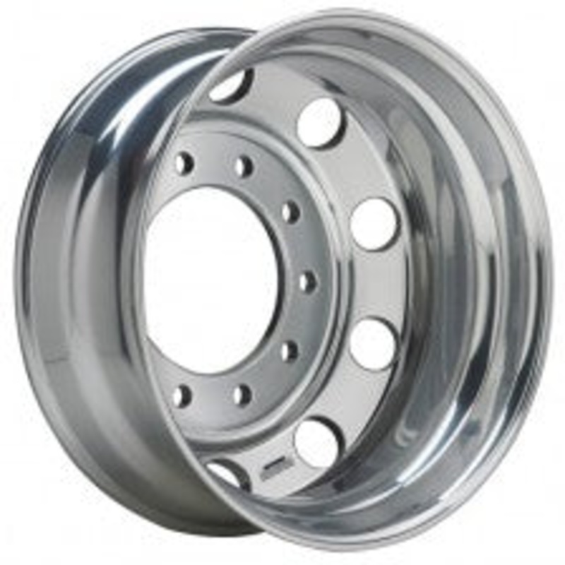 24.5 x 8.25 Accuride 10x285mm Hub Pilot Standard Polished Aluminum