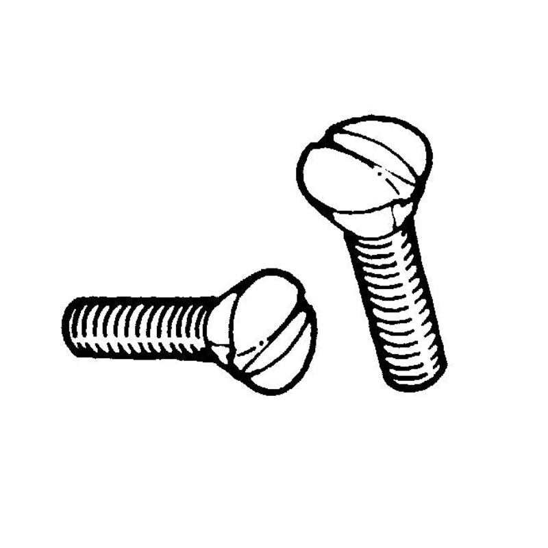 Headlight Rim Screws; 1937-40 Car, 1940-41 Pickup