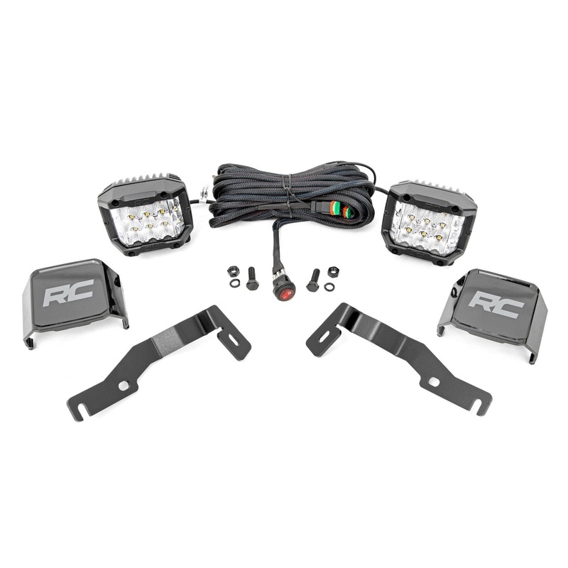 LED Light Kit | Ditch Mount |  3″ OSRAM | Wide | Toyota Tacoma 2WD/4WD (2024)