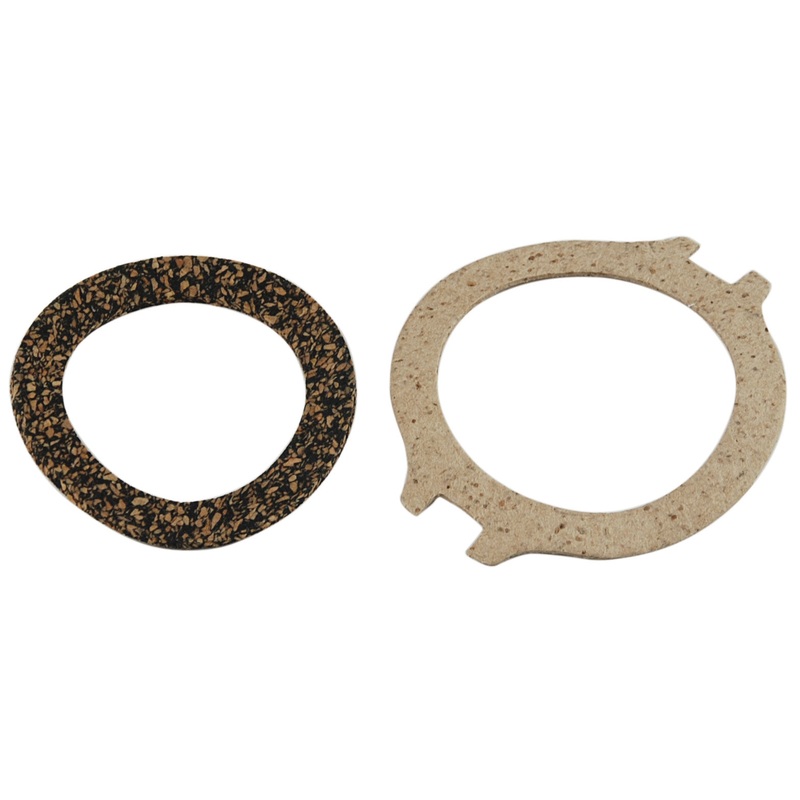 License Plate Light Lens Gaskets; 1940 Car, 1939 Mercury