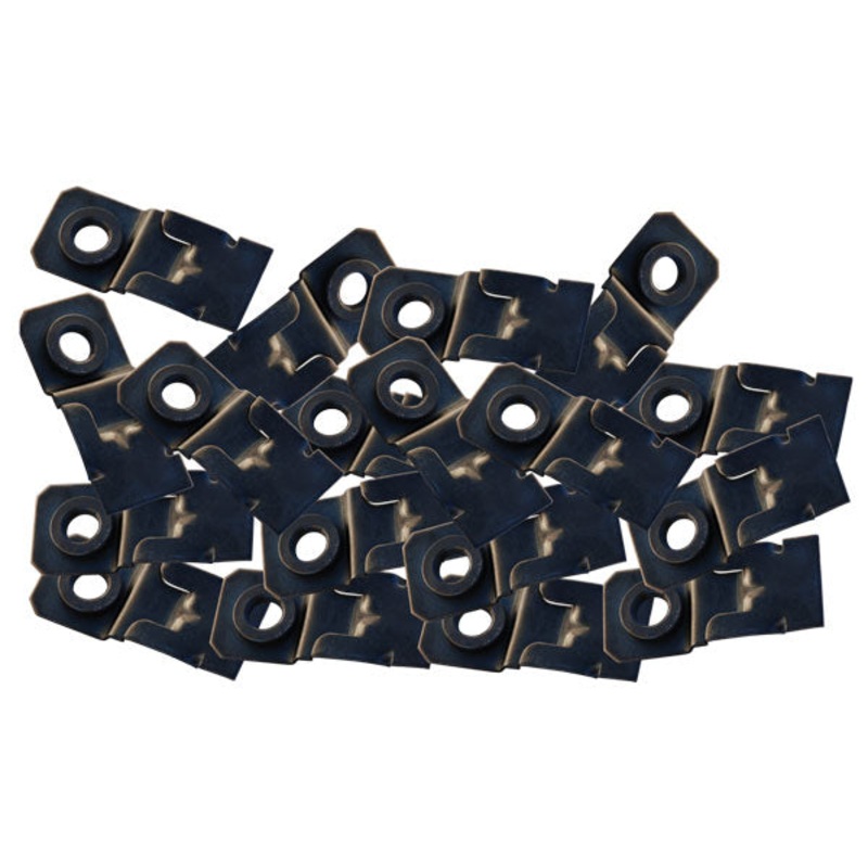 Rear Fender to Body Mounting Clip Set; 1939-40 Car