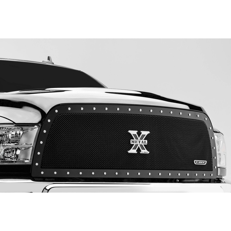 T-REX Grilles 6714521 Black Mild Steel Small Mesh Grille Fits 2013-2018 Ram 2500 3500