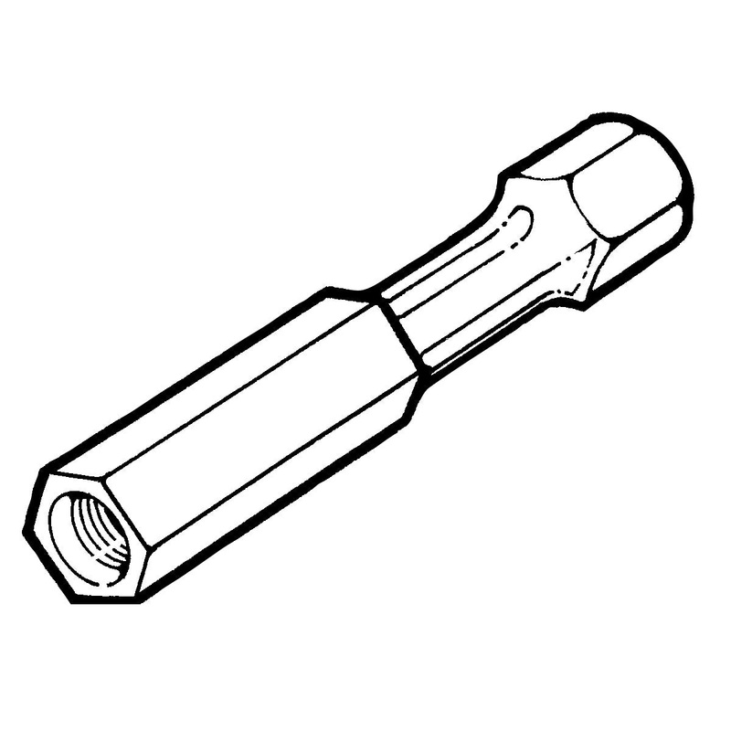 Trunk Handle Extension Nut; 1940 Car