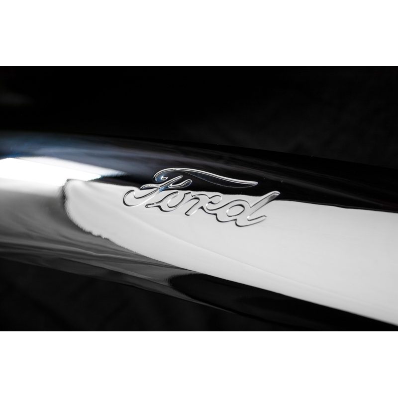 Bumper w/ Ford Script; 1940 Car, 1940-41 Pickup
