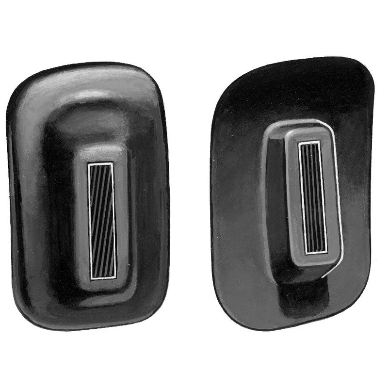 Front Bumper Arm Grommets; 1941 Car