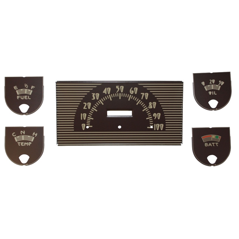 Gauge Face Kit; 1940 Standard