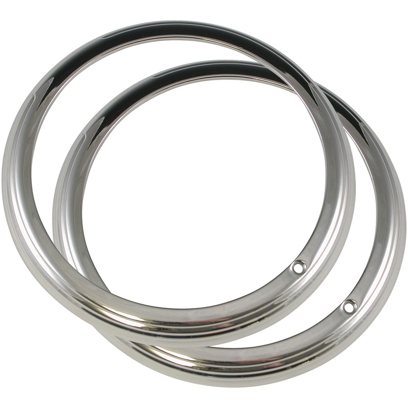 Headlight Rims (2-Rib Style); Early 1941 Car