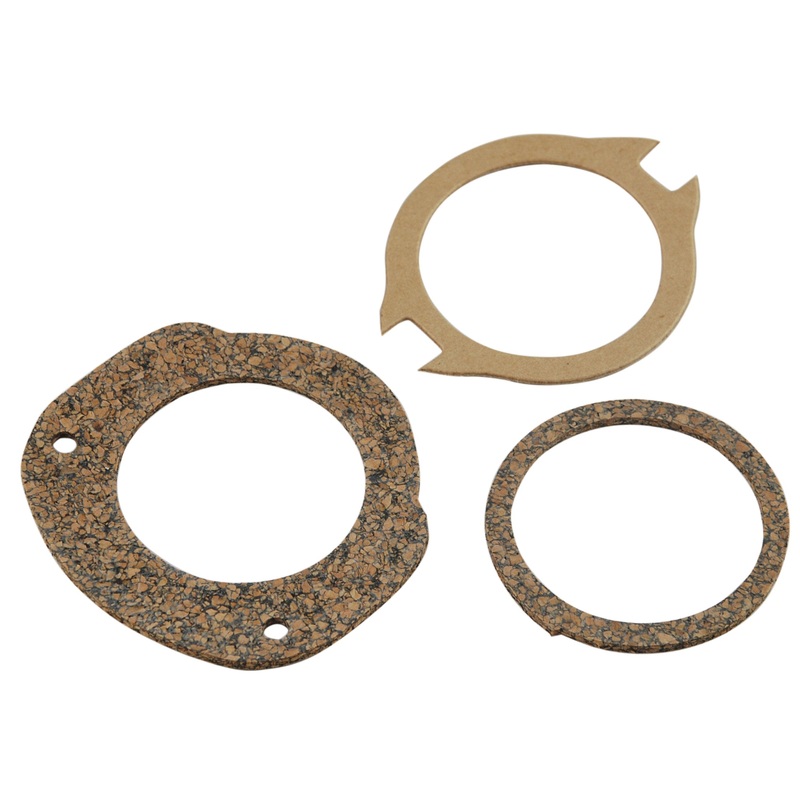 License Plate Light Lens Gaskets; 1941-48 Car