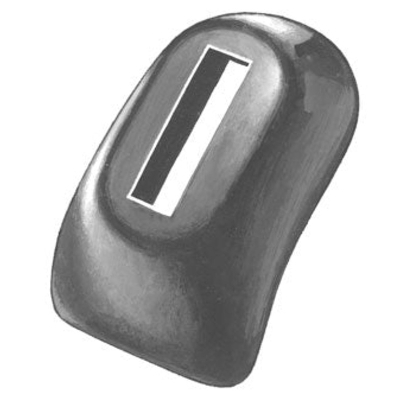 Rear Bumper Arm Grommets; 1940-41 Sedan Delivery