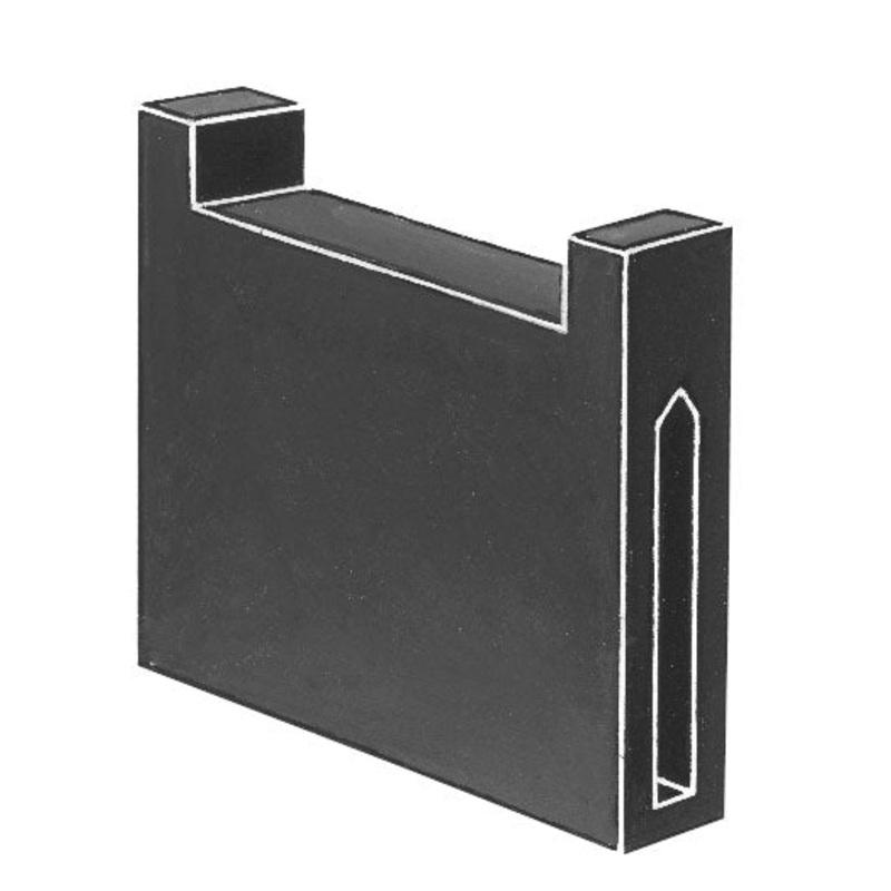 Bumper Arm Pan Anti-Rattlers; 1942-48 Car