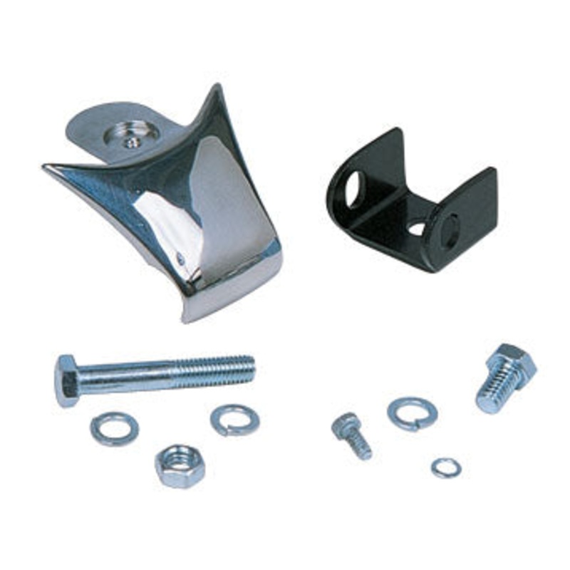 Front Fender Spacer Clamp (Stainless); 1933-34 Car
