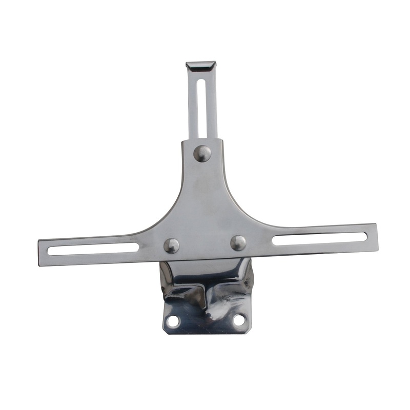 Front License Plate Bracket (Stainless); 1933-36 Car, Pickup