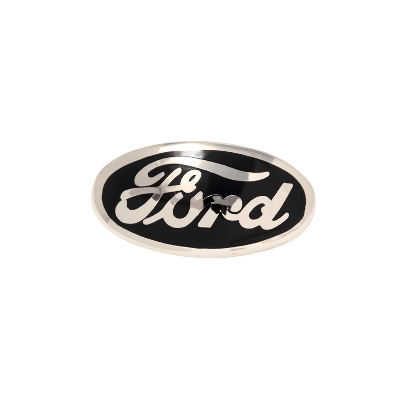 Grille Shell Ornament Emblem (Black); 1934 Car