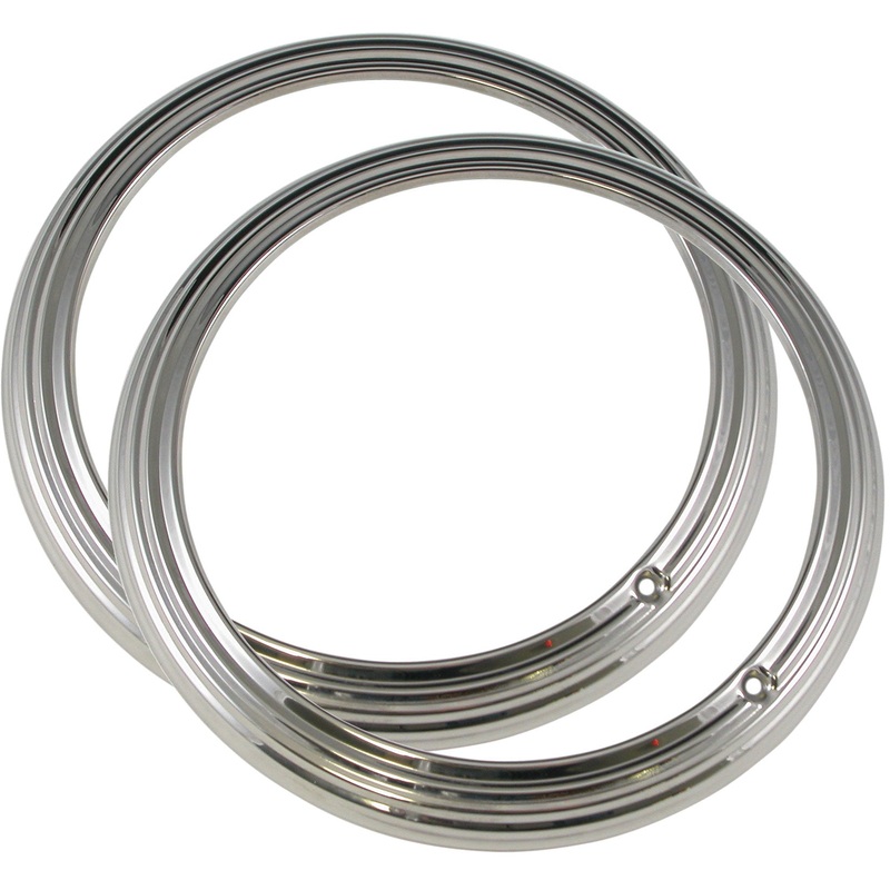 Headlight Rims (3-Rib Style); Late 1941-42 Car, 1942-47 Pickup