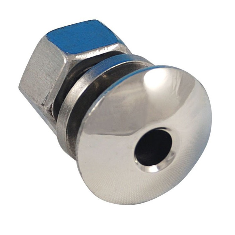 Headlight Stand Bolt w/ Hole (Stainless); 1933-34 Car, 1935-37 Pickup