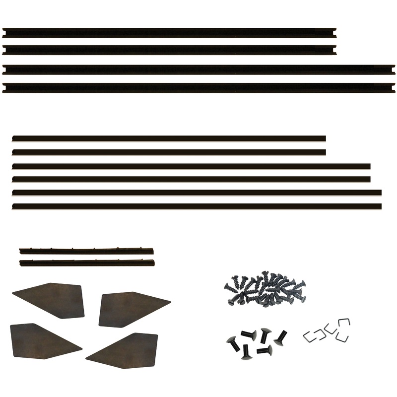 Window Channel Kit; 1942-48 Convertible