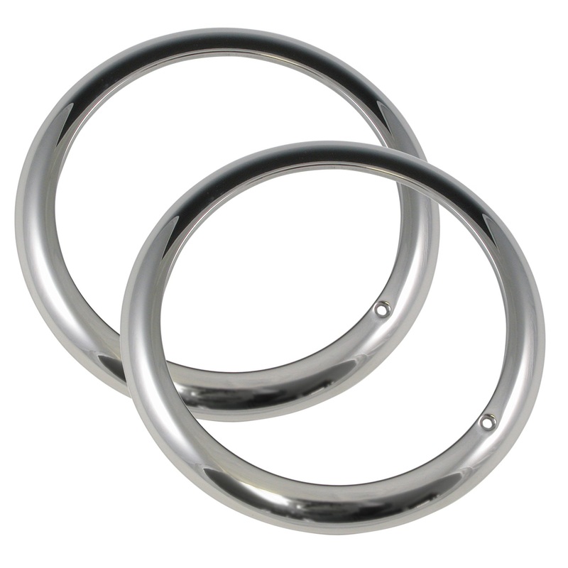 Headlight Rims (Smooth); 1947-48 Car