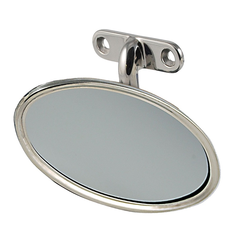 Inside Rearview Mirror; 1935-36 Cabriolet, Convertible Sedan