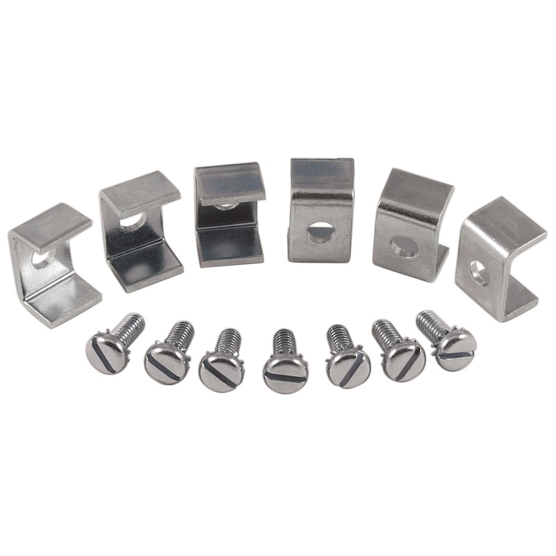 Upper Grille Molding Hardware Kit; 1946-48 Car