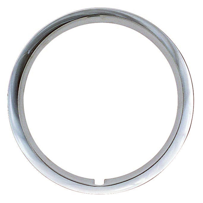Beauty Ring (Smooth Convex, 15″); 1949-51 Ford.
