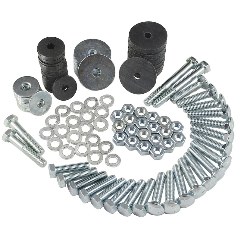 Body to Frame Bolt Kit; 1937-40 Closed Car