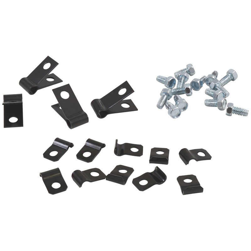 Brake Line Clip Kit; 1939-48 Car, 1939-41 Pickup