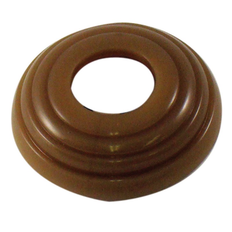 Door Escutcheon (Yellow-Brown); 1937 Deluxe