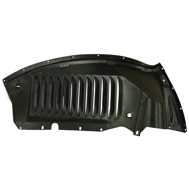 Front Fender Inner Apron Panels; 1937 Car