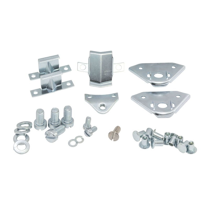 Headlight Bucket, Lens & Rim Mount Kit; 1939 Deluxe