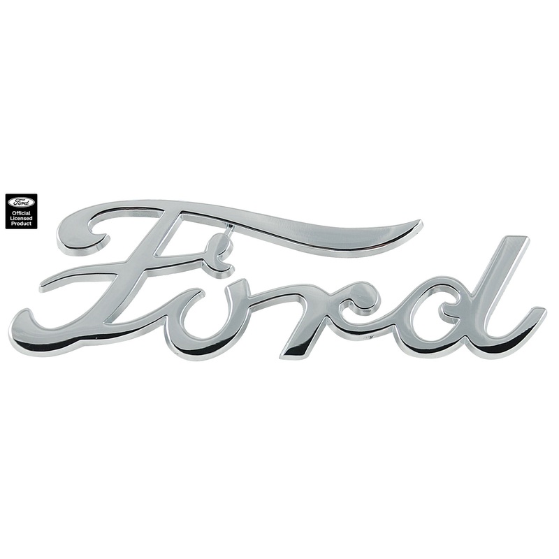 Hood Side Emblem, Ford; 1939 Car, 1939-40 Pickup, 1940 Standard