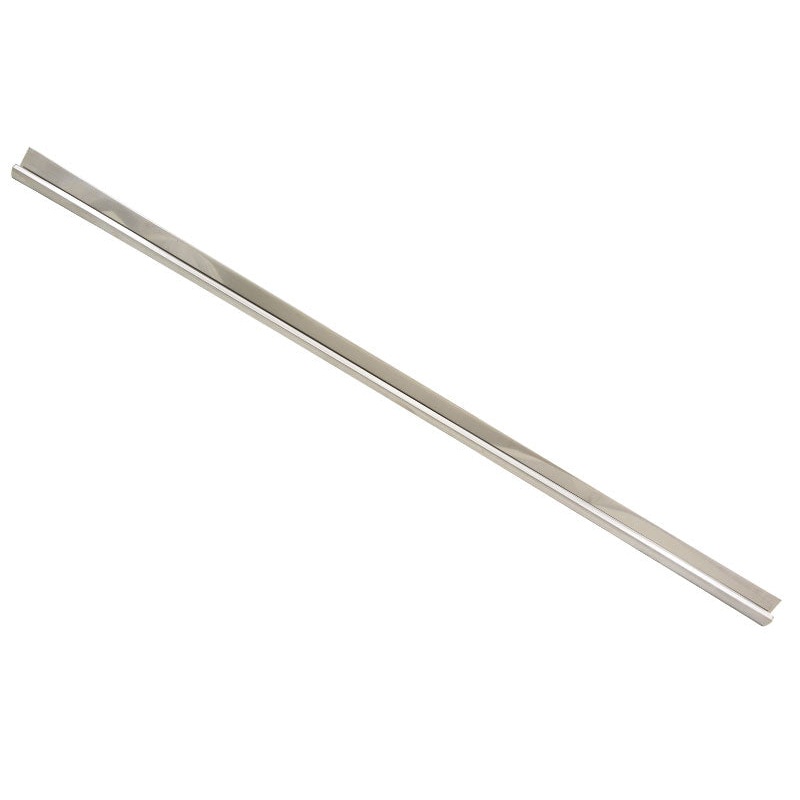 Kick Panel Retainer Trim (Stainless); 1937-48 Car, 1937-47 Pickup