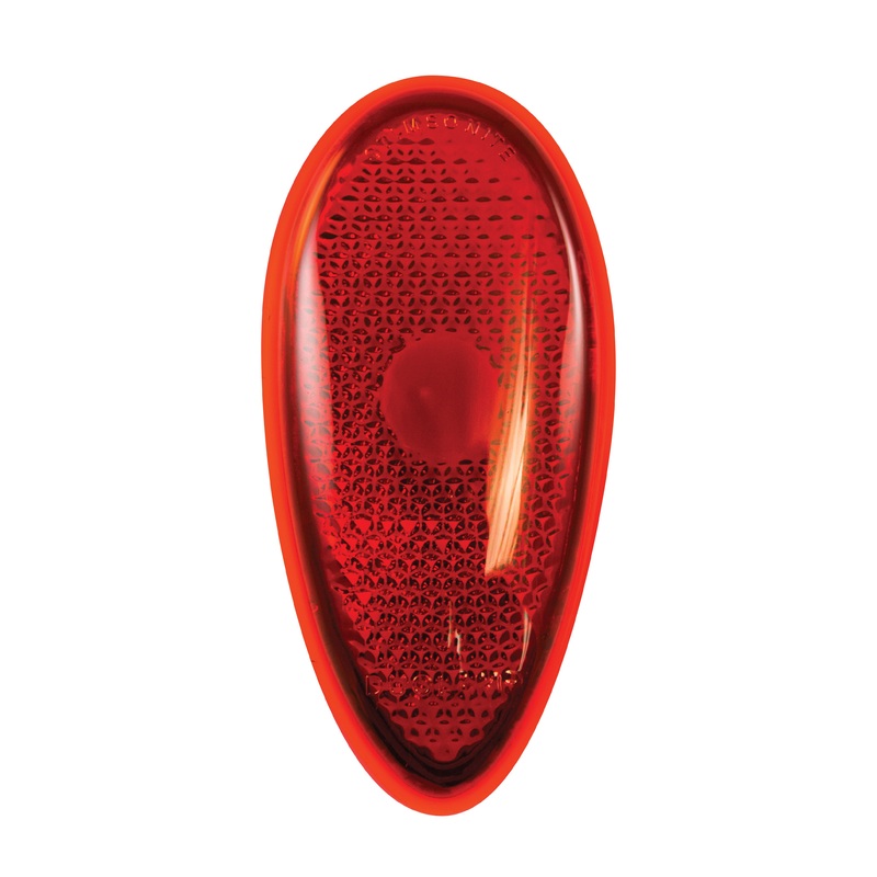 Tail Light Lens; 1938-39 Car