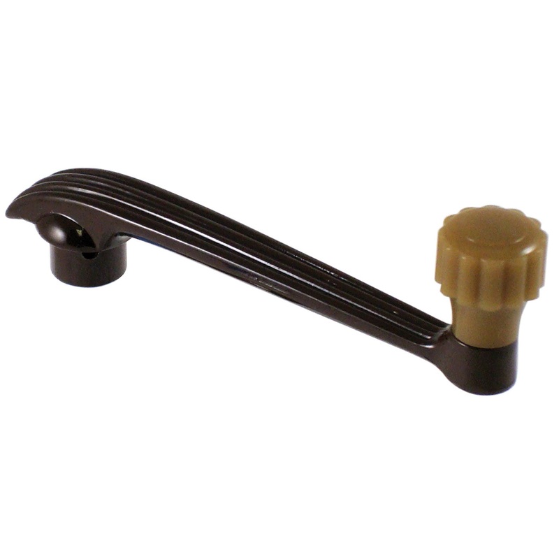 Window Crank (Brown/Yellow-Brown); 1937 Deluxe
