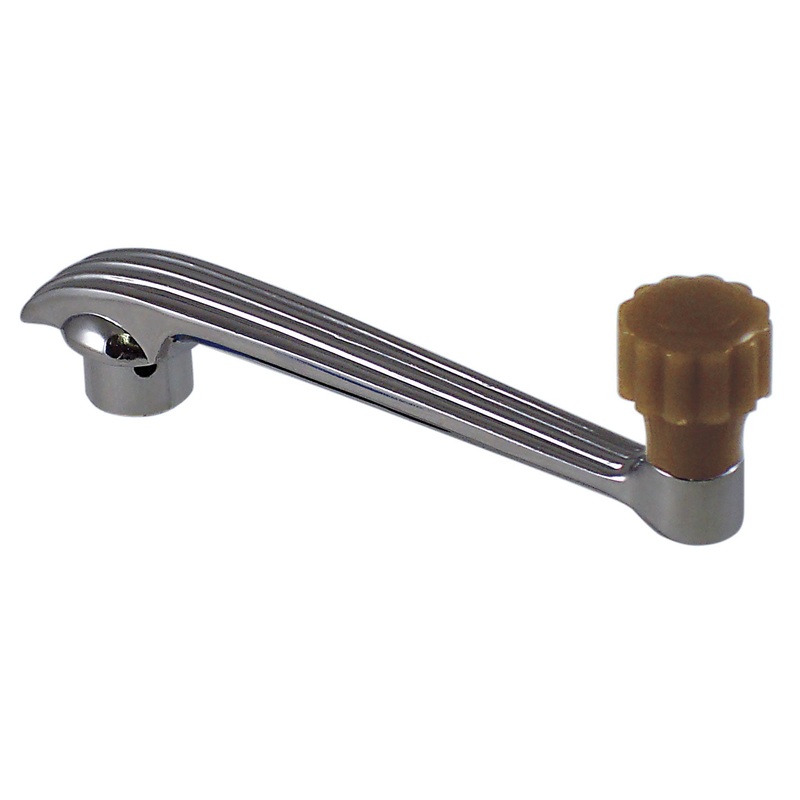 Window Crank (Chrome/Yellow-Brown); 1937 Standard