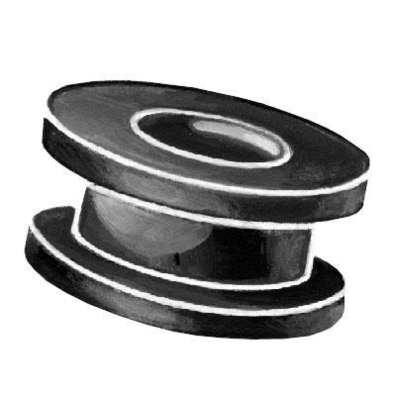 Battery Cable Frame Grommets; 1932-34 Car, Pickup, Commercial