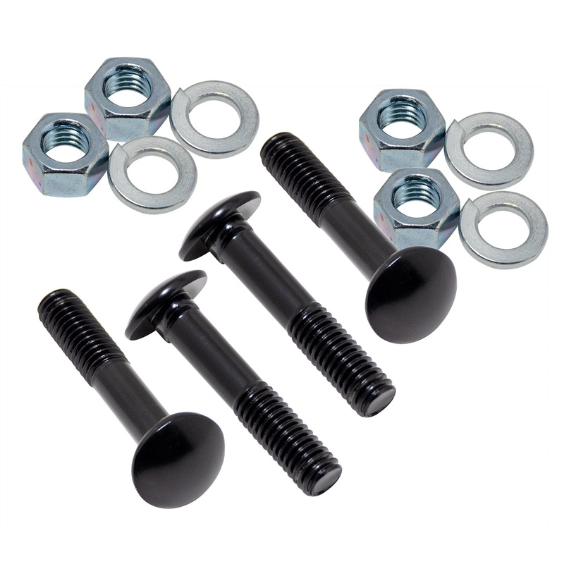 Headlight Bar Bolt Set (Black); 1932 Car, 1932-34 PIickup