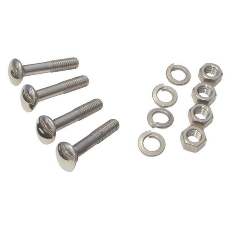 Headlight Bar Bolt Set (Stainless); 1932 Car, 1932-34 Pickup