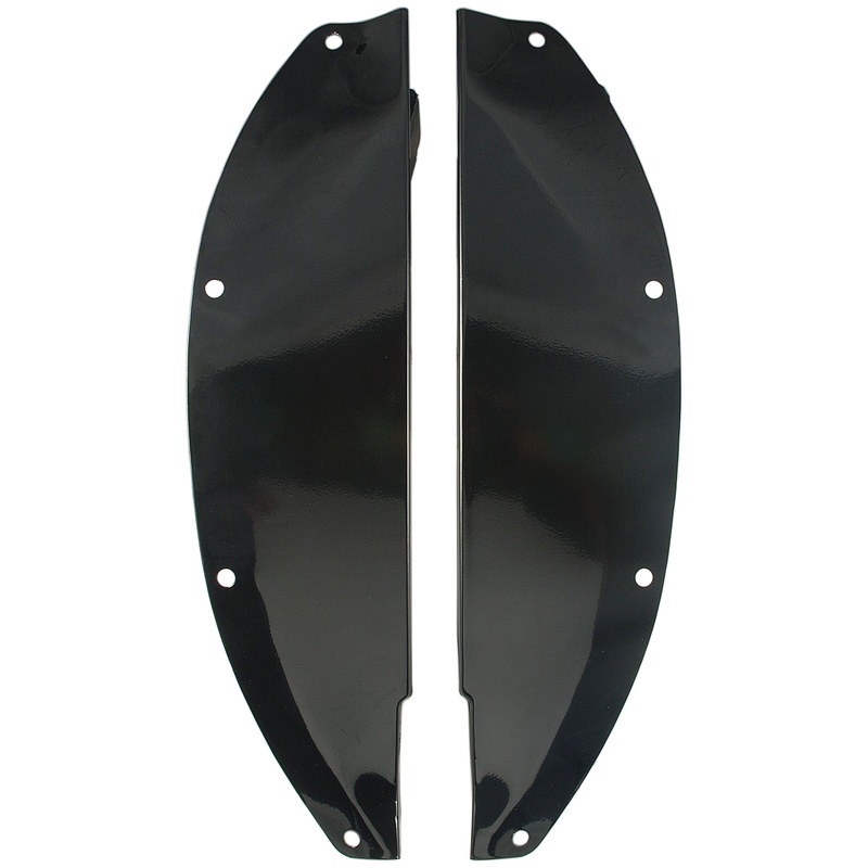 Outer Grille Plates; 1939 Deluxe, 1940 Car, 1940-41 Pickup