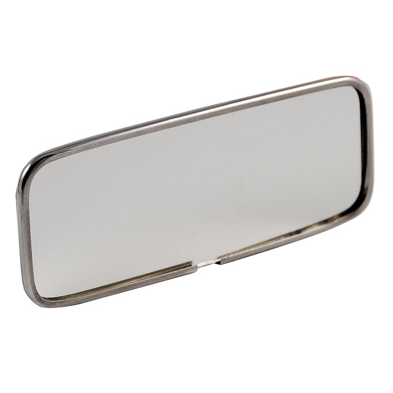Rearview Mirror Glass (Stainless); 1932-36 Car, Pickup