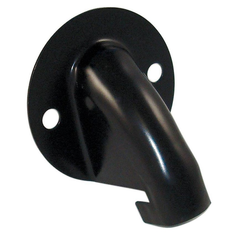 Tail Light Wire Shield (Black); 1928-64 Pickup