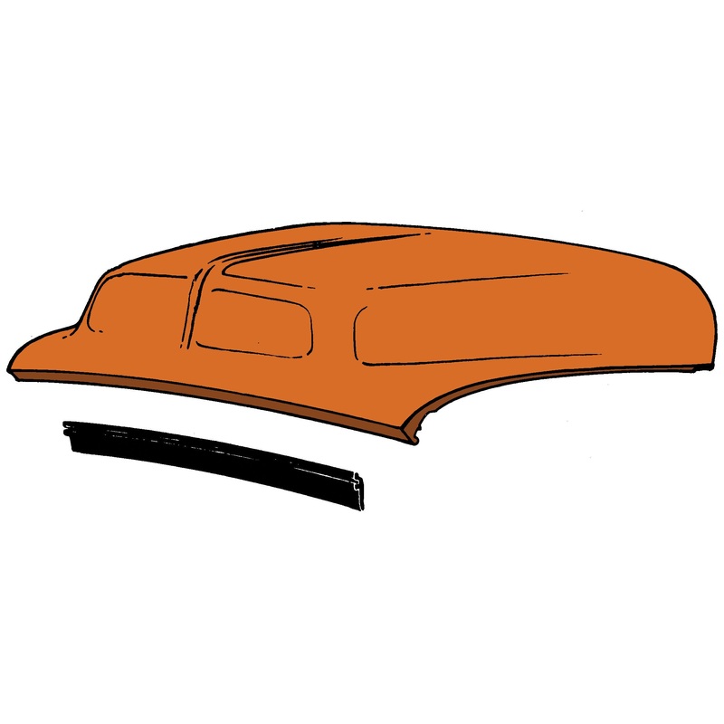 Radiator Seal; 1953-56 Pickup