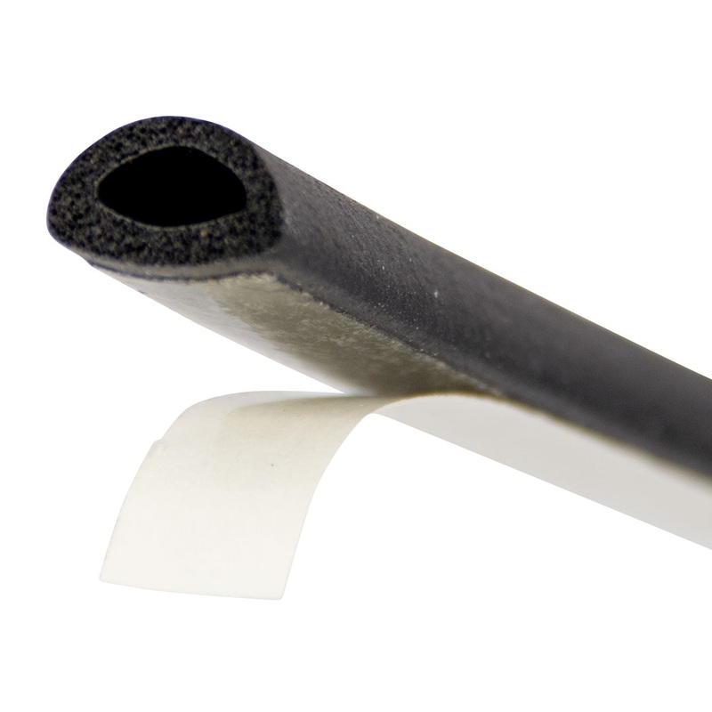 Small Half Round Sponge Seal (20′)