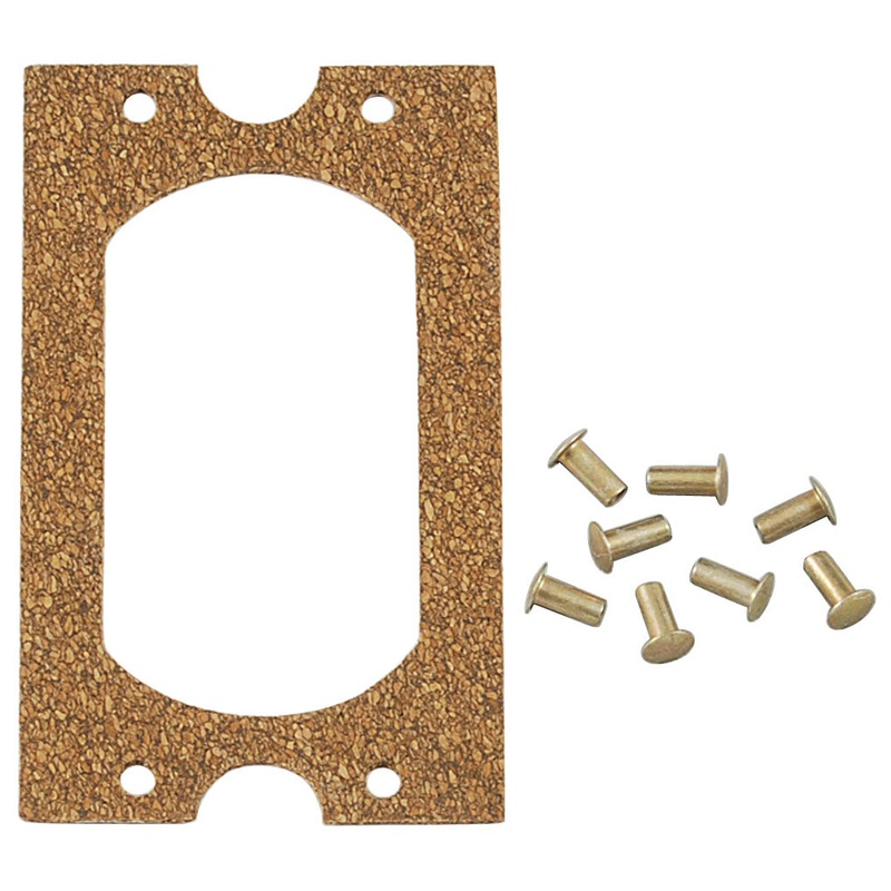 Tail Light Housing Bucket Gaskets; 1941 Car, 1946-48 Sportsman, 1948-56 Panel Truck