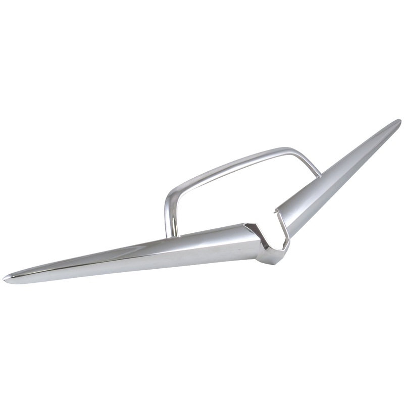 Trunk Emblem Bezel; 1956 Fairlane