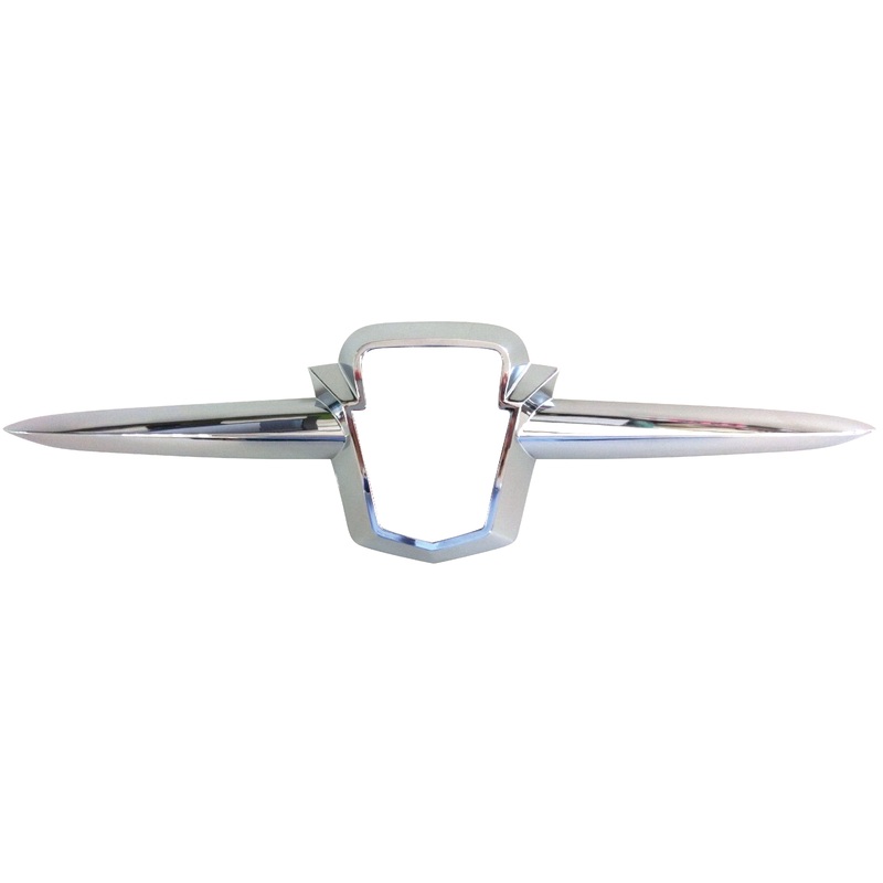 Trunk Emblem Bezel; 1956 Mainline, Customline Car,  All Station Wagon