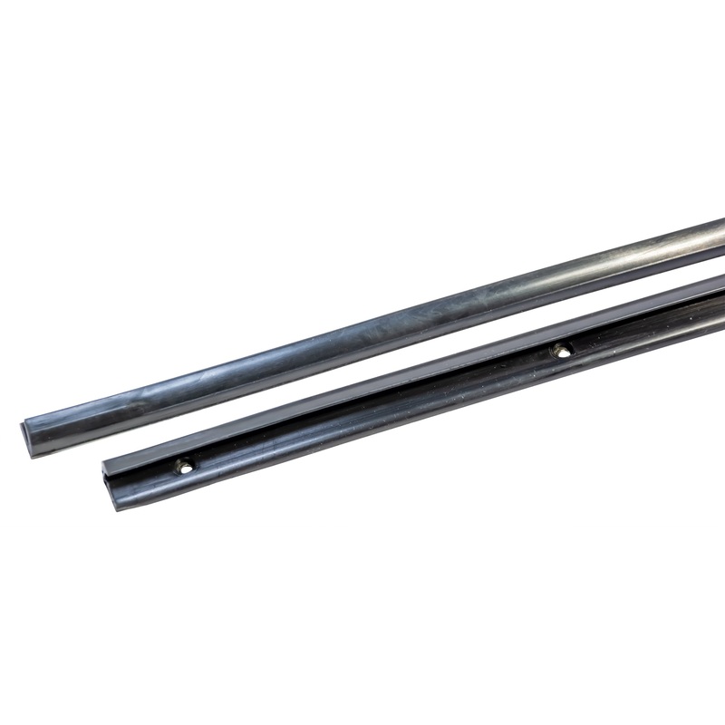 Vent Window Glass Edge Seals; 1961-66 Pickup