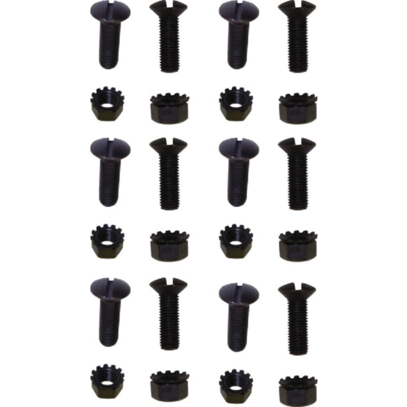 Door Hinge Hardware Kit; 1937-40 Car