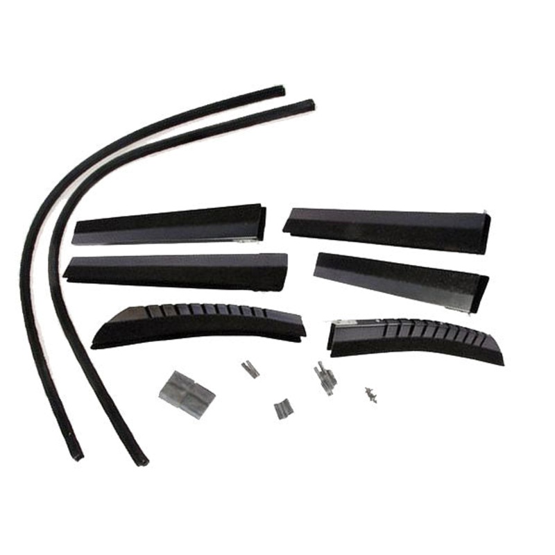 Front Door Window Channel Kit; 1934 3W Coupe